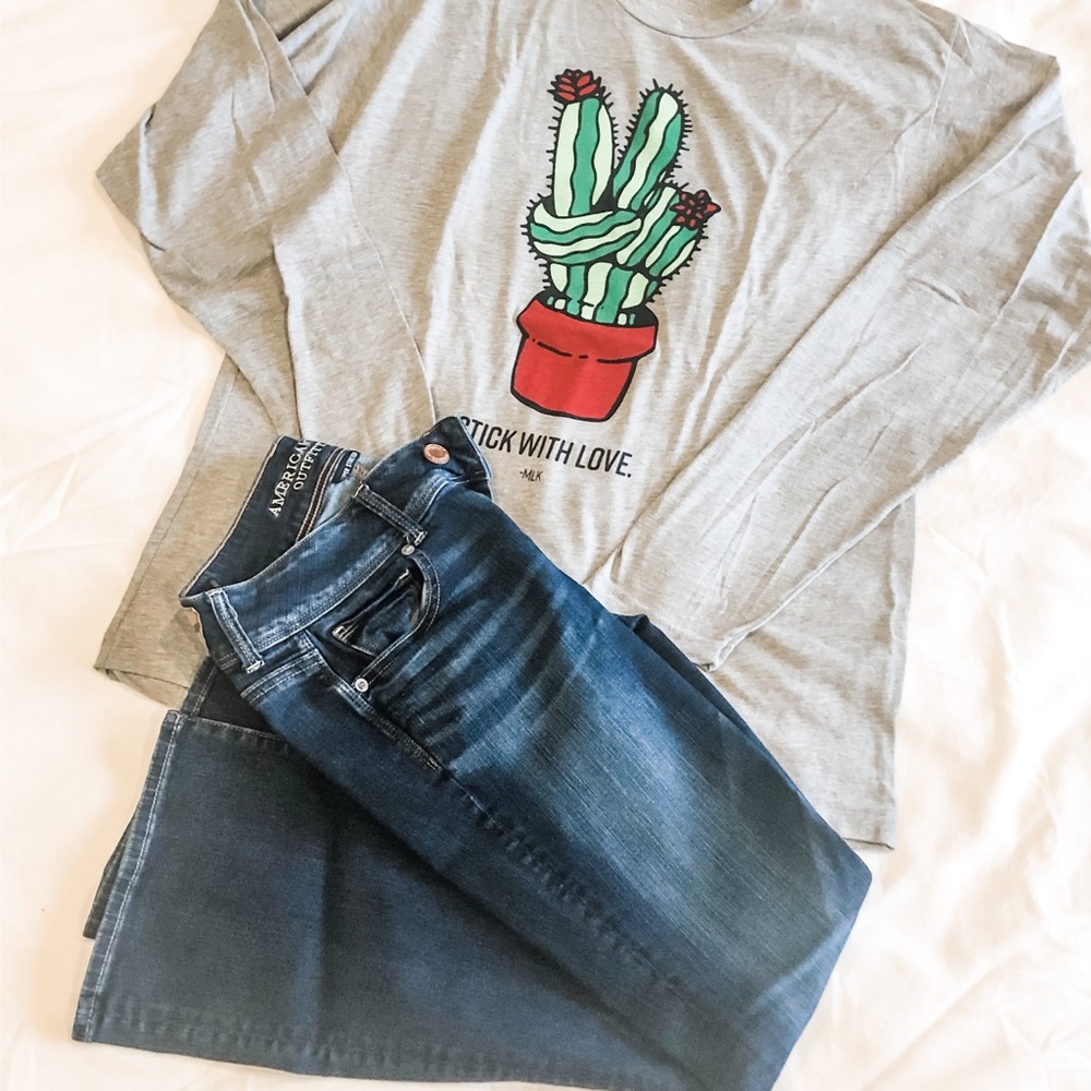 STICK WITH LOVE LONG SLEEVE TEE